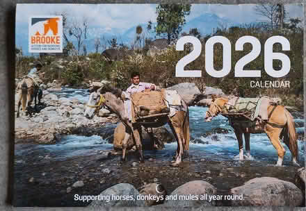 Photo of free 2026 wall calendar (Claverton) #1