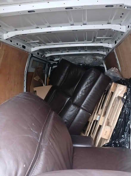 Photo of free Large brown corner sofa (Wembley) #1