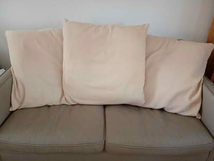 Photo of free 3 large IKEA cushions covers (Stroud GL5) #1