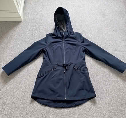 Photo of free Ladies French Connection (m) Softshell Parka with zip-in fleece storm cuffs (Stone Cross BN24) #1