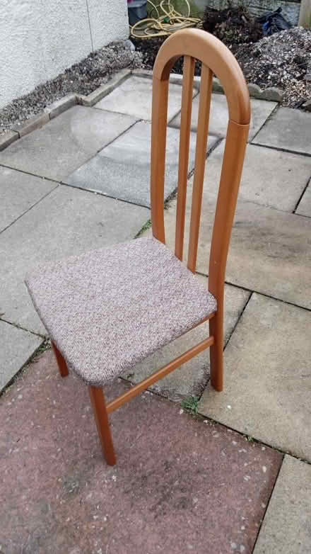 Photo of free 4 dining chairs (Hindley) #1