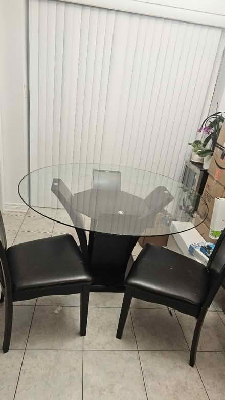 Photo of free Table and 2 chair (Major mac and Markham rd) #1