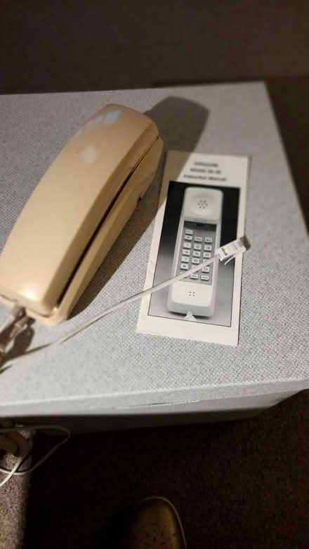 Photo of free Plug-in Audioline landline phone (Garstang) #1