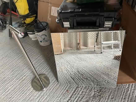 Photo of free Mirror and toilet roll holder (Illingworth. HX2) #1