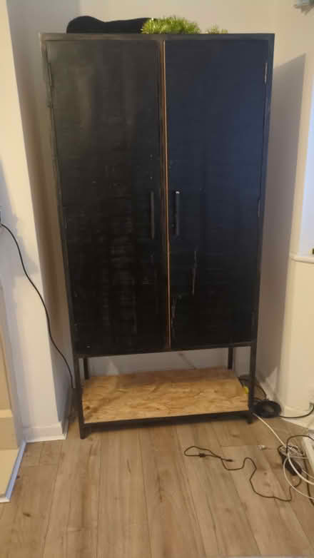 Photo of free Hard wood wardrobe (Castlepoint BH8) #1