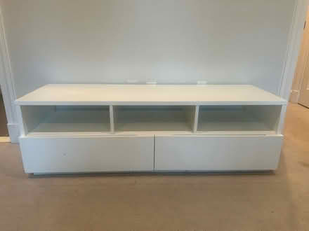 Photo of free White media stand (Palisades) #2