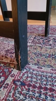 Photo of free Small Square Wood Composite Side Table (20874) #1