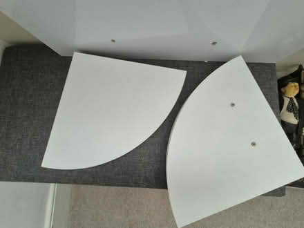 Photo of free 3 floating shelves with brackets (Ashington (NE63)) #2