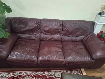 Photo of free DFS Pure Leather Sofa (HA0) #1