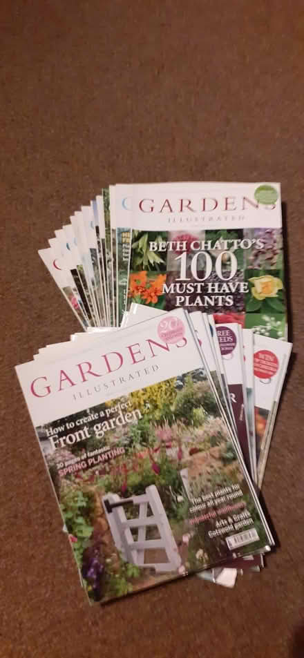 Photo of free Gardens Illustrated magazines (Witham North CM8 2) #1