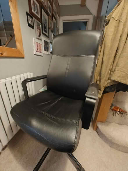 Photo of free Office swivel chair with adjustable height (Hill Head PO14) #1