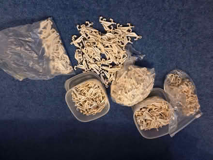 Photo of free Curtain hooks and track fittings (Barkingside IG5) #2