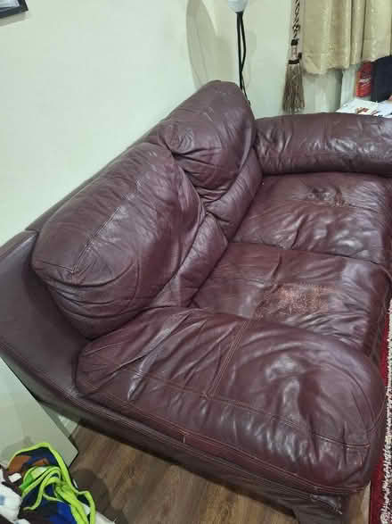 Photo of free DFS Pure Leather Sofa (HA0) #2
