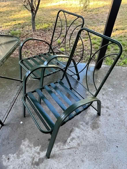 Photo of free Outdoor setting (1 table, 4 chairs) (Paterson, NSW) #4