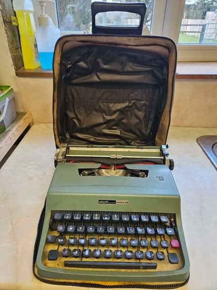 Photo of free Olivetti Portable Typewriter (Guilsborough) #2
