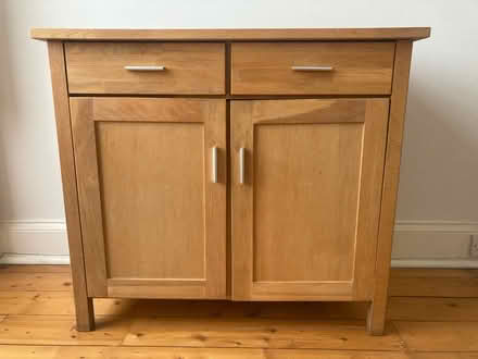 Photo of free Small Oak sideboard (Stockbridge EH3) #1