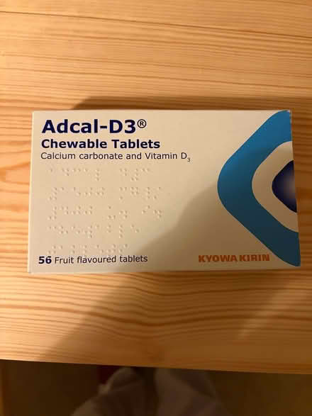 Photo of free Calcium and vitamin D tablets (SG6) #1