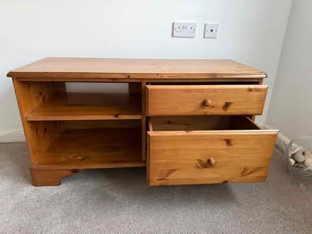 Photo of free TV Cabinet Solid Pine (Strathern Road EH9) #2
