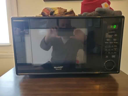 Photo of free microwave oven and table (Vassar College campus) #1
