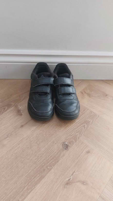 Photo of free Black trainers UK size 1 (SM1) #1