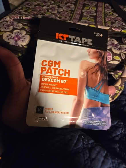 Photo of free KT Tape CGM patch (10 pk) (Uphams Corner dorchester) #1