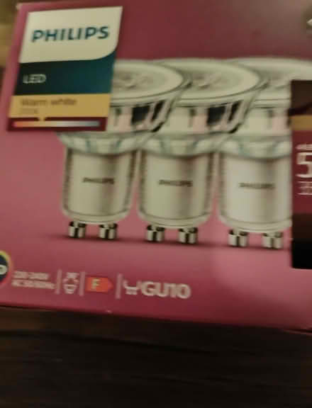 Photo of free LED light 50w GU10 (The Folders Lane Estate RH15) #1