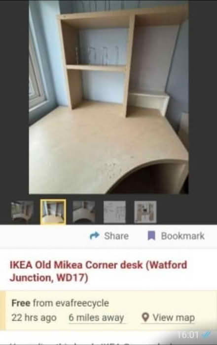 Photo of free Corner desk (Hemel-hempstead HP2) #2