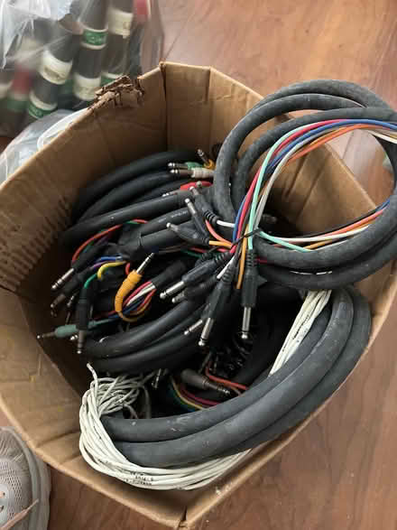 Photo of free Assorted cables (Caroline st Fredericksburg) #1
