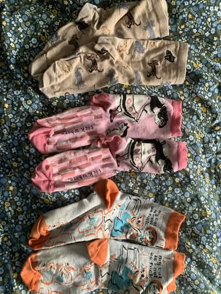 Photo of free Cat socks x3 (St. Clair & Victoria Park) #1