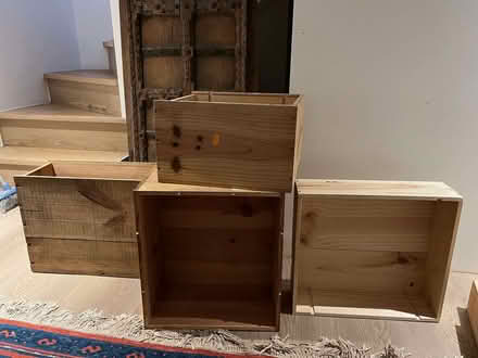 Photo of free Some wine wooden crates in very good condition (Holland Park W11) #2