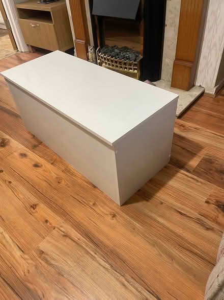 Photo of free White Toy storage box “heavy item” (Tilehurst Reading) #3