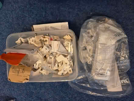 Photo of free Curtain hooks and track fittings (Barkingside IG5) #3