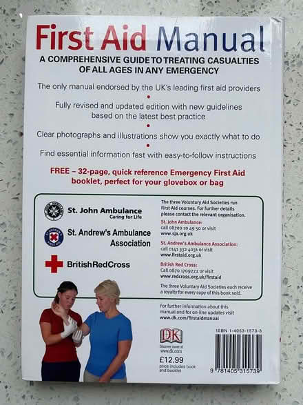 Photo of free First aid manual (Cheshunt EN7) #2