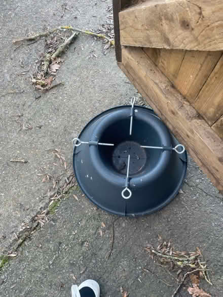 Photo of free Plastic Christmas tree stand (Hurn BH23 6DT BH23) #1