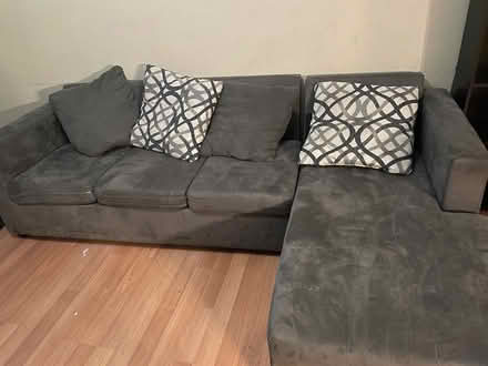Photo of free Shelves, cabinet, couch (85202) #1