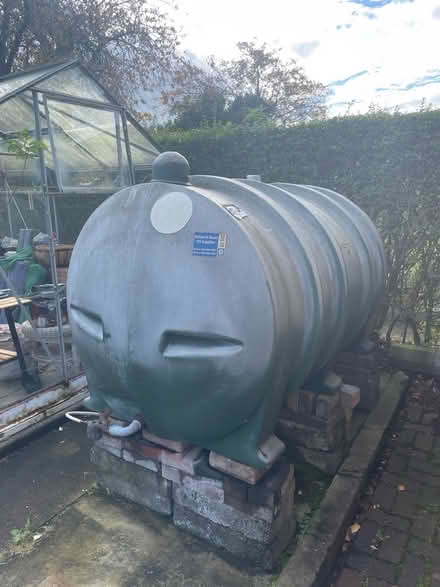 Photo of free Oil Tank (with new gauge) & 1/4 tank of oil (BT5) #1