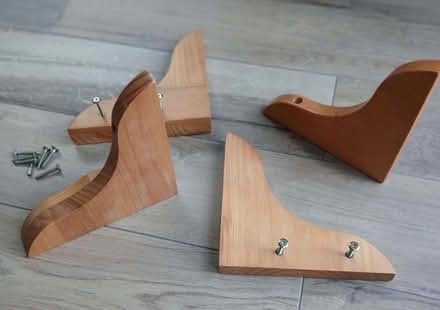Photo of free Wooden Shelf Supports - 4 pieces (Leytonstone E11) #1
