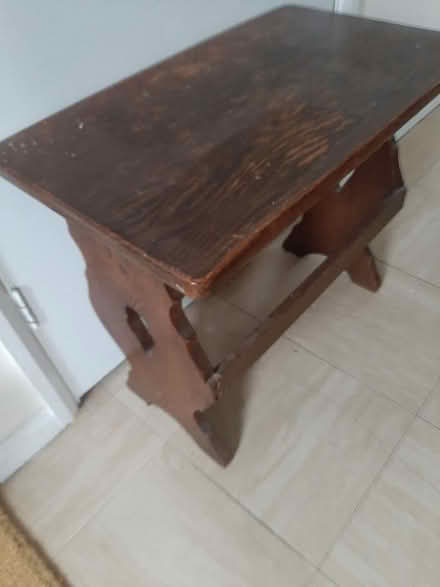 Photo of free Wooden side table (Carlton) #2