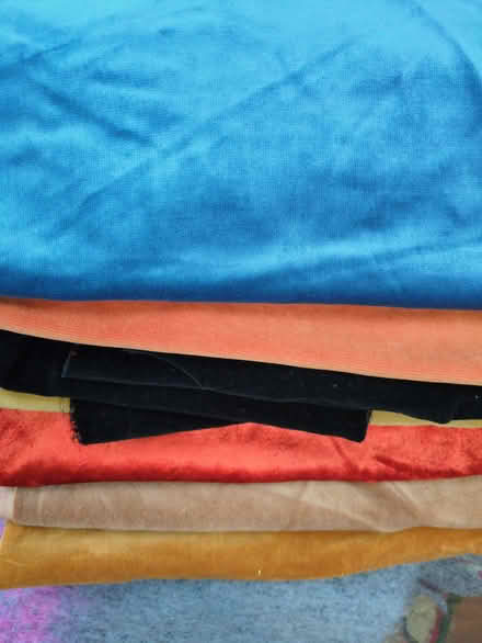 Photo of free Velvet fabric (Halton LA2) #1