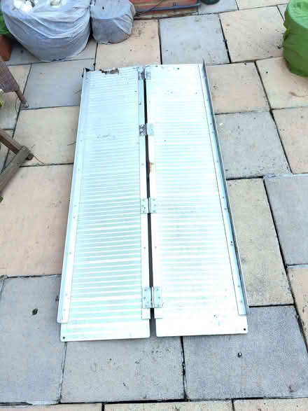 Photo of free Foldable outdoor metal ramp (Thames Ditton KT7) #1