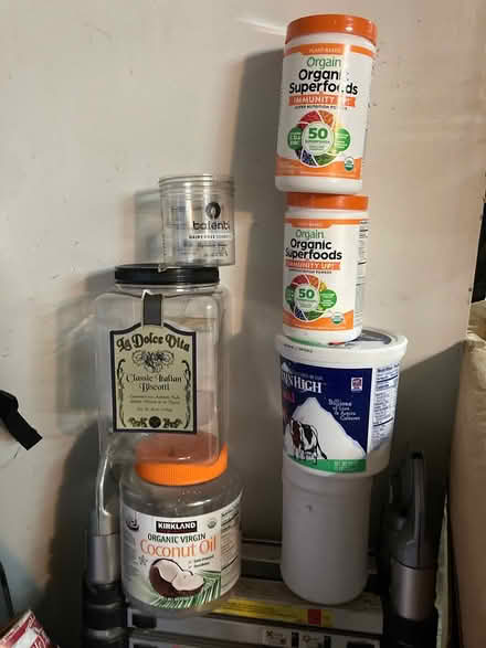 Photo of free Giant, empty plastic container (Foothill Boulevard Cupertino) #1