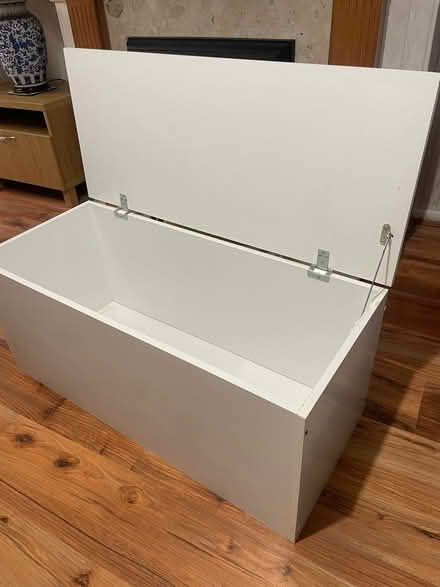 Photo of free White Toy storage box “heavy item” (Tilehurst Reading) #1