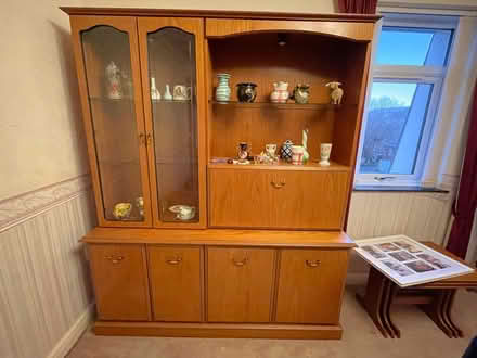 Photo of free Display cabinet (Clanville Grange TA24) #1