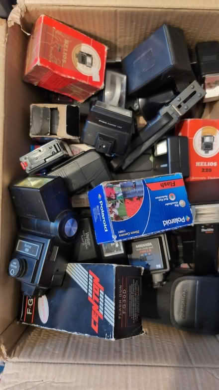 Photo of free Box of camera flashes (Woodmancote) #1