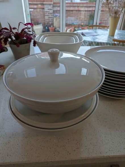 Photo of free White lidded serving dishes (Seaford BN25) #1
