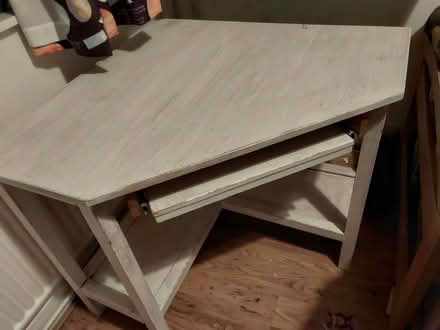 Photo of free White corner desk (Staple Hill BS16) #1