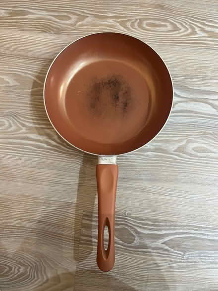 Photo of free Old non stick frying pan (Saint Philip's S3) #1