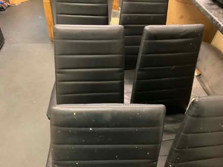 Photo of free Metal dining room chairs (E7) #2