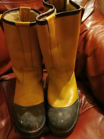 Photo of free Steel toe cap boots (Parkstone BH14) #1