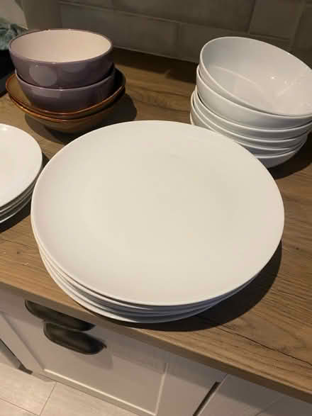 Photo of free Plates bowls and saucers (Hangleton) #1